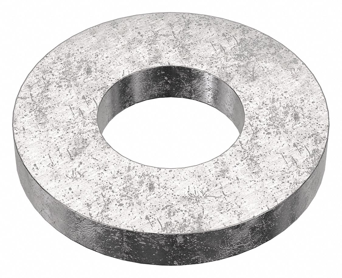 Flat Washer: 18-8, Stainless Steel, 3/8 in Screw Sz, 0.406 in In Dia, 7/8 in Out Dia, 18-8, 10 PK