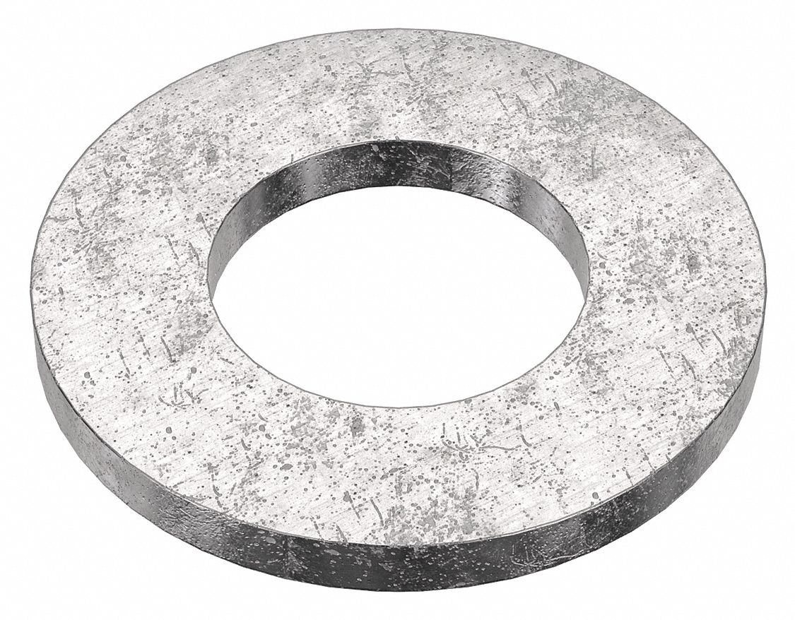 Flat Washer: 18-8, Stainless Steel, 7/8 in Screw Sz, 0.906 in In Dia, 1 3/4 in Out Dia, 18-8, 5 PK