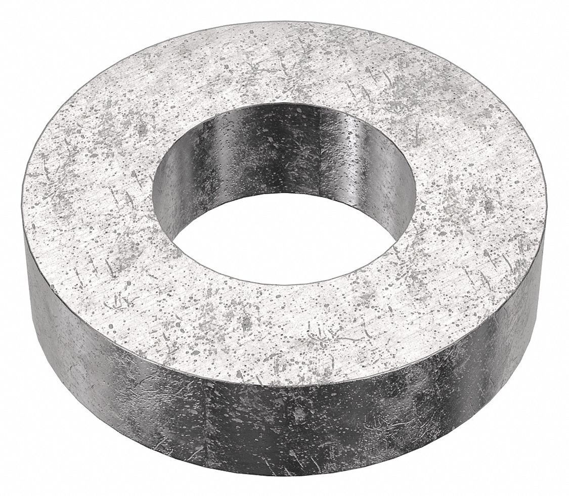 THICK WASHER, FOR #4 SCREW, 18-8 STAINLESS STEEL, PLAIN FINISH, 0.125 IN ID, 10 PK