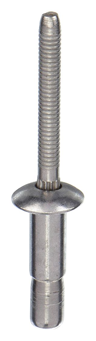 Blind Rivet, Blind Rivet Type Open End, Drill Size H, PK 25 - Grainger