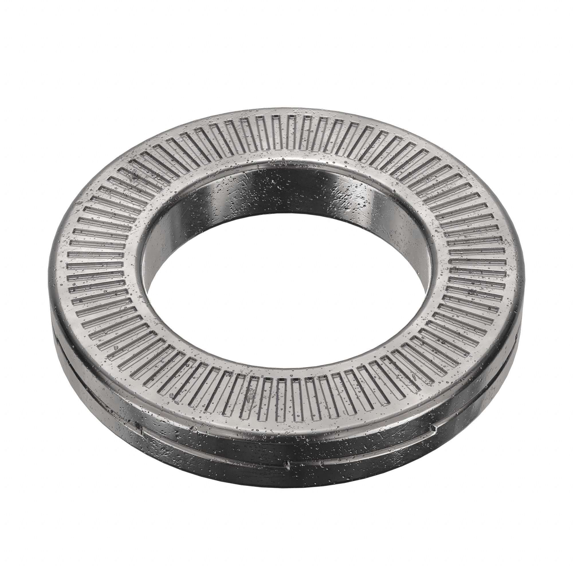 Wedge Lock Washer: Advanced Corrosion Resist, Steel, M6 Screw Sz, 6.5 mm Max. Inside Dia, 200 PK