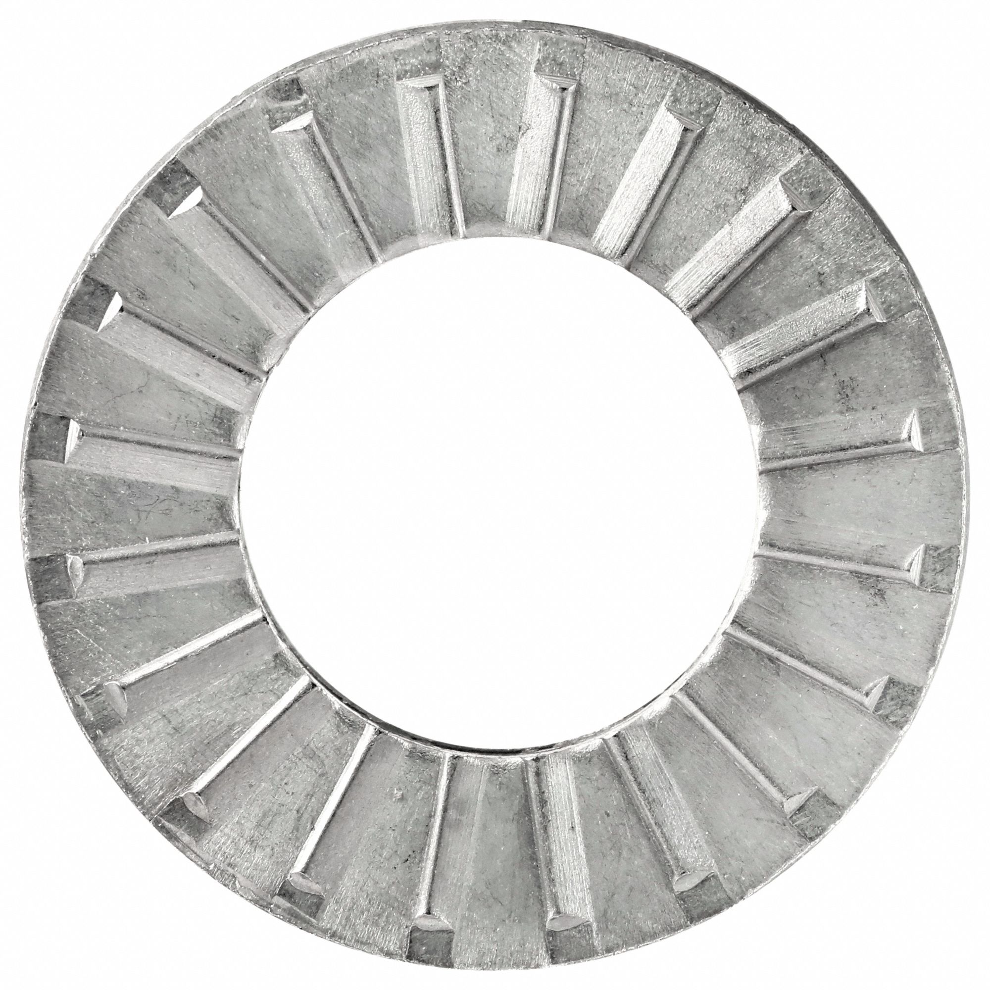 WEDGE LOCK WASHER, FOR M20 SCREW, STAINLESS STEEL, PLAIN FINISH, 39MM OD, 100 PK