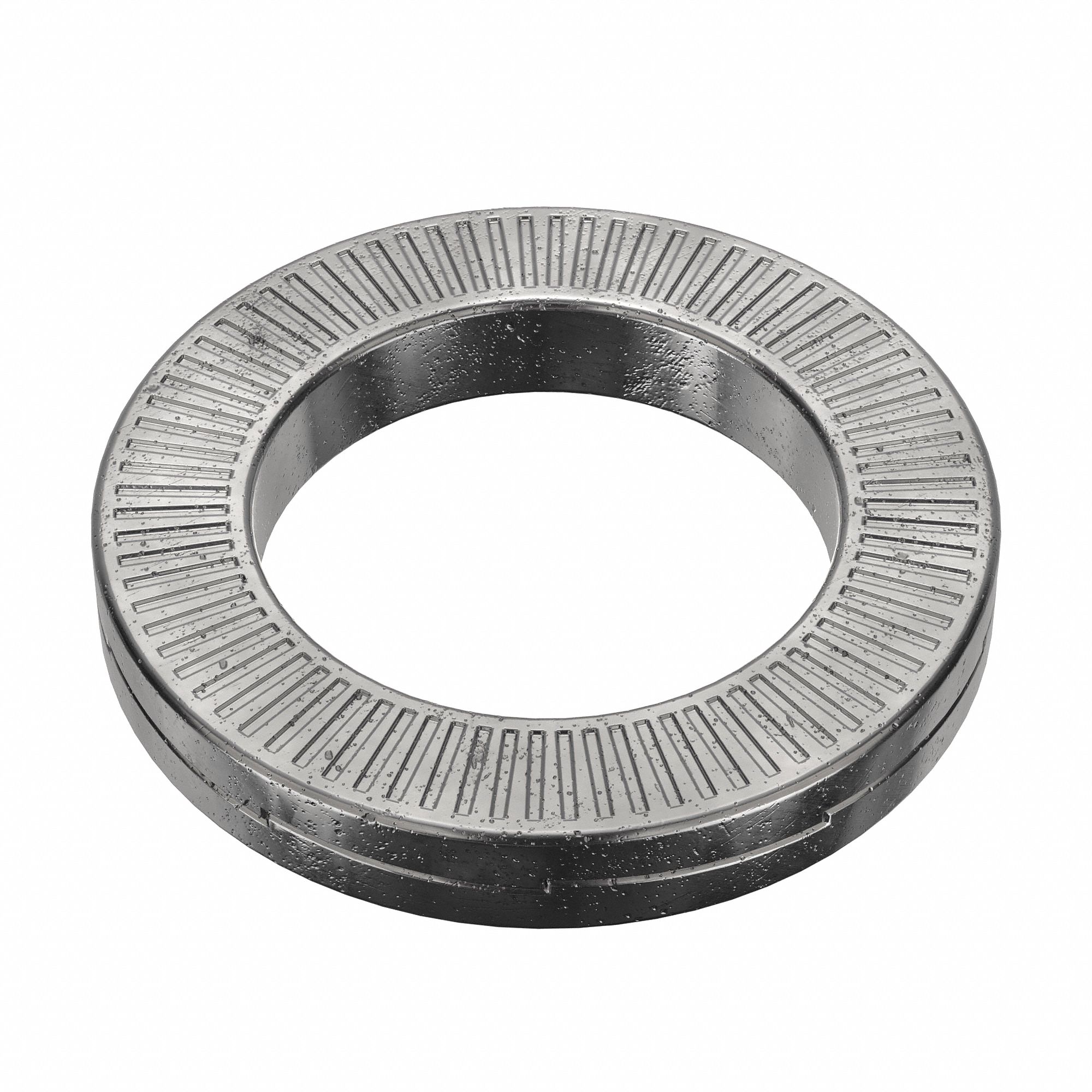 Wedge Lock Washer: Advanced Corrosion Resist, Steel, M10 Screw Sz, 10.7 mm Max. Inside Dia, 200 PK
