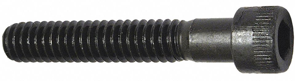 1/2-3/8-16 x 2 Coarse Thread Socket Shoulder Screw Nylon Pellet Alloy Steel Black Oxide Pk 5 