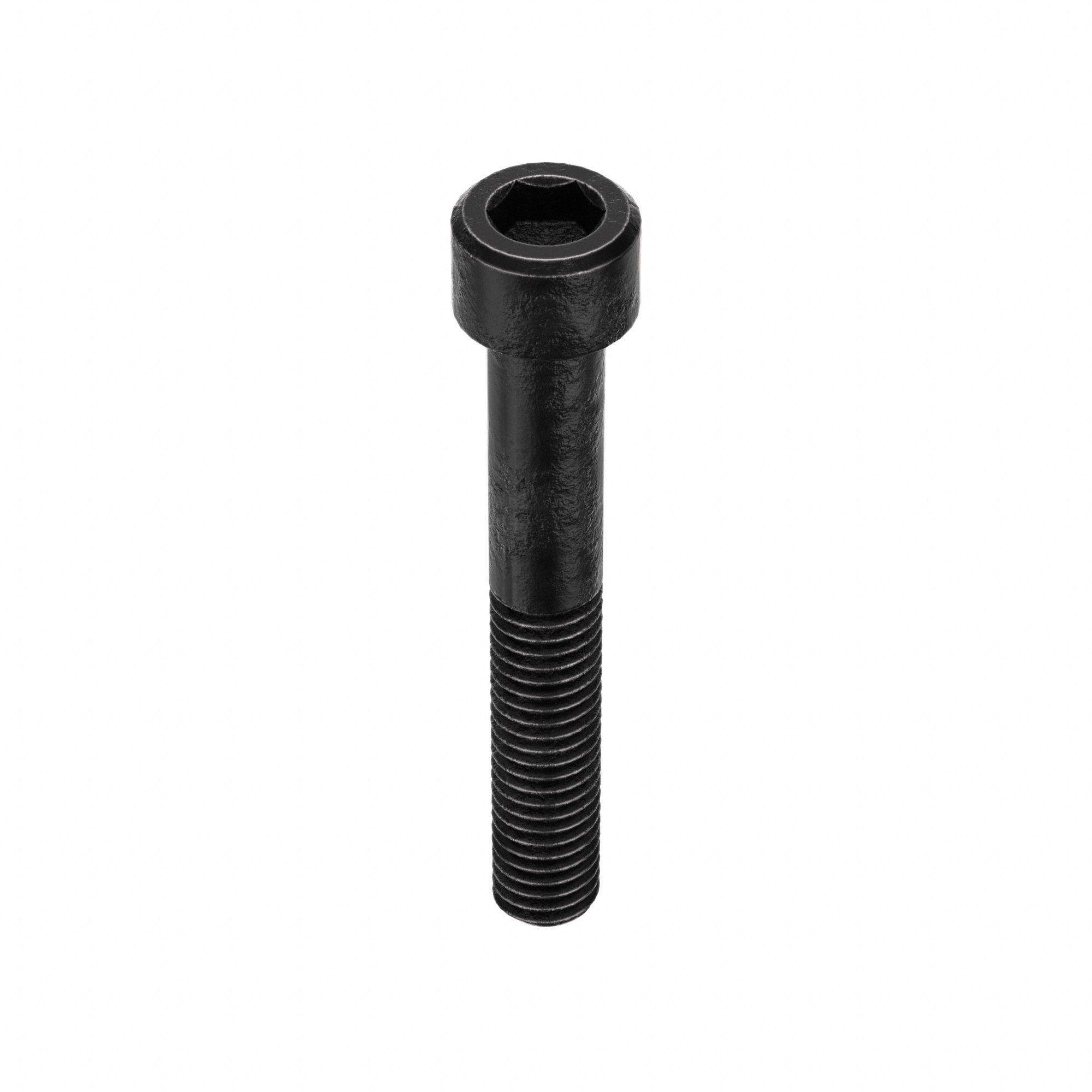Socket Head Cap Screw: 7/16"-14 Thread Size, 3 in Lg, Std, Black Oxide, Alloy Steel, 25 PK