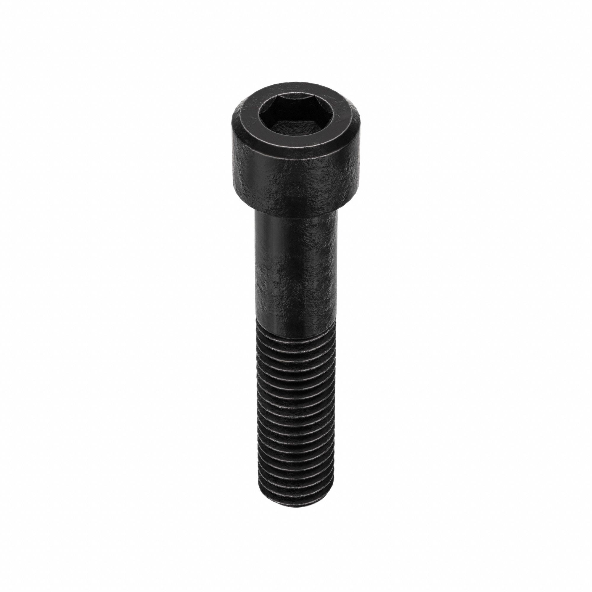 Socket Head Cap Screw: 1/2"-13 Thread Size, 2 1/2 in Lg, Std, Black Oxide, Alloy Steel, 25 PK