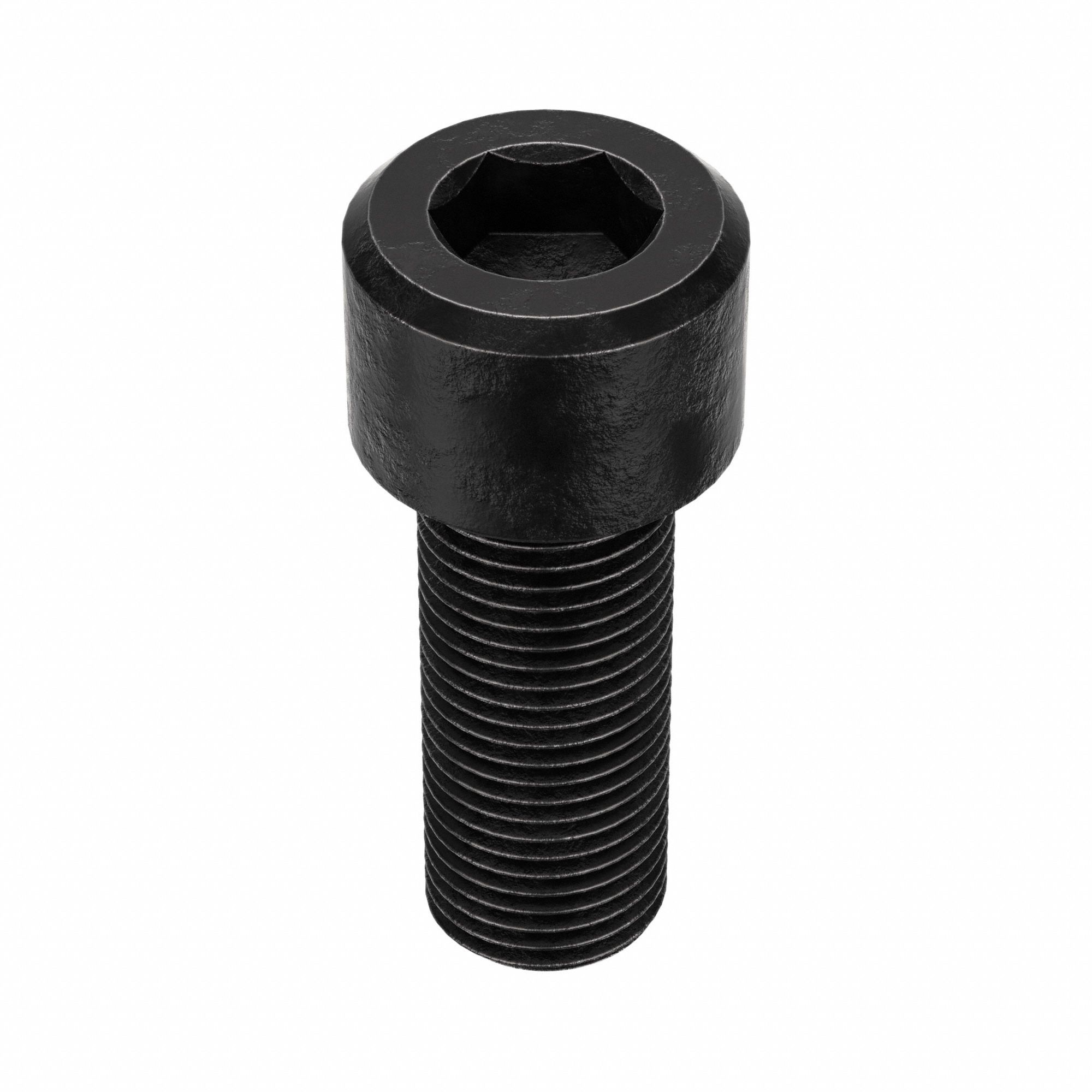 SOCKET HEAD CAP SCREW, ½"-20 THREAD, 1¼ IN L, STANDARD, BLACK OXIDE, ALLOY STEEL, 50 PK