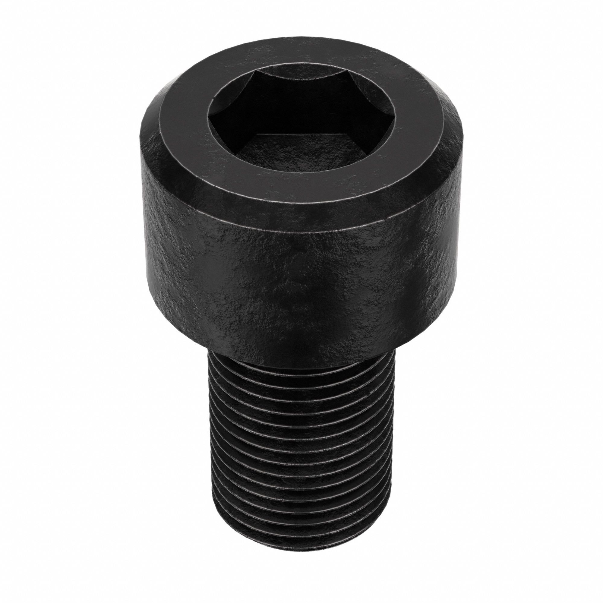 SOCKET HEAD CAP SCREW, ⅝"-18 THREAD, 1 IN L, STANDARD, BLACK OXIDE, ALLOY STEEL, 25 PK