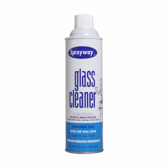 Sprayway SW Glass Cleaner 5 oz Can Semi Stable White Foam Aerosol 048