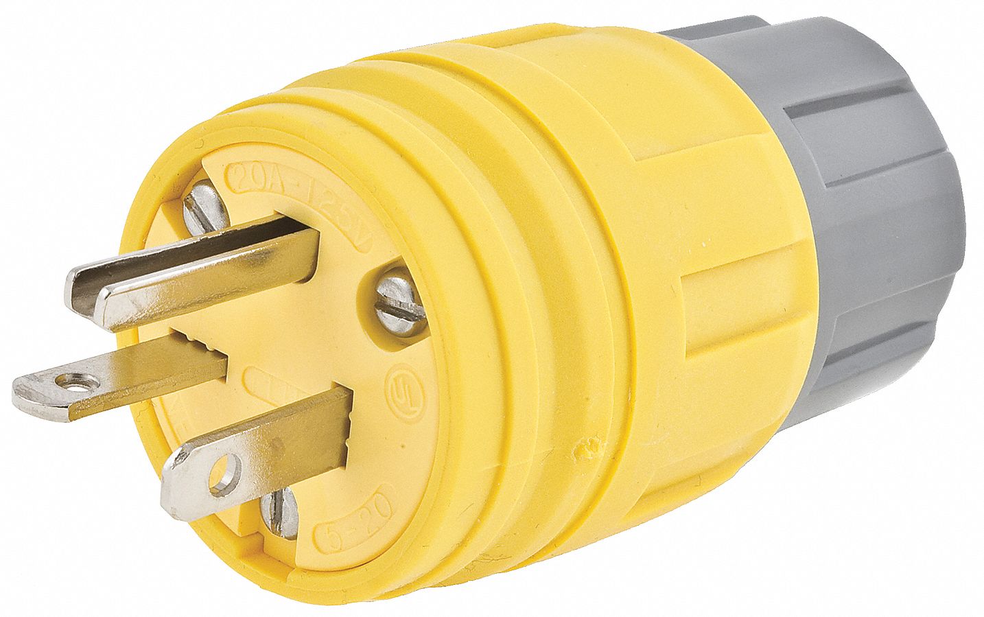 HUBBELL WIRING DEVICE-KELLEMS Enchufe Hermético Industrial Fase 1 2 polos - Clavijas de Cuchilla Recta - 5RVU7 | 14W48H México
