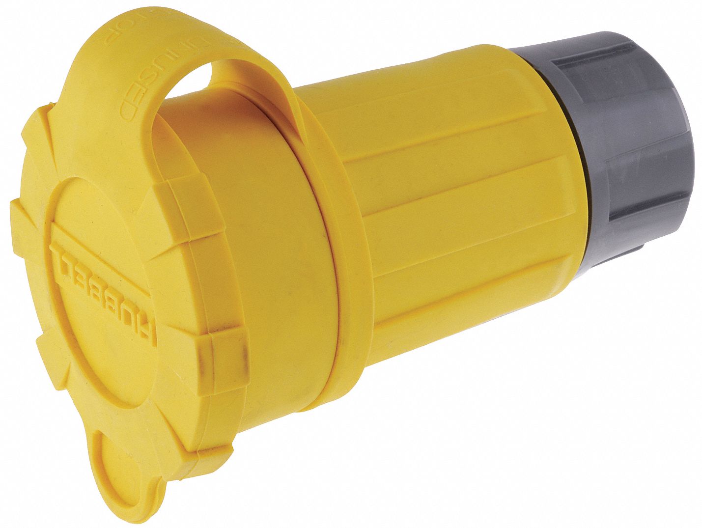 2 HP Yellow 3-Pole 125/250V L14-20R Hubbell Wiring Systems 27W74H Twist-Lock TPE Watertight Connector 20 amp 4-Wire Grounding 