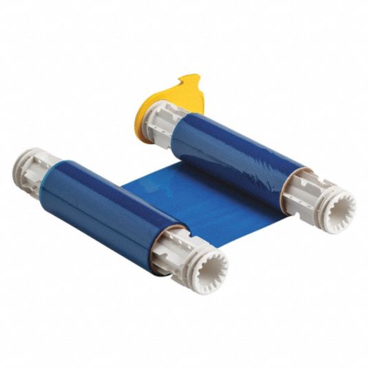 6 1/4 in x 200 ft, Blue, Single-Color Printer Ribbon - 5RW42|13596 ...