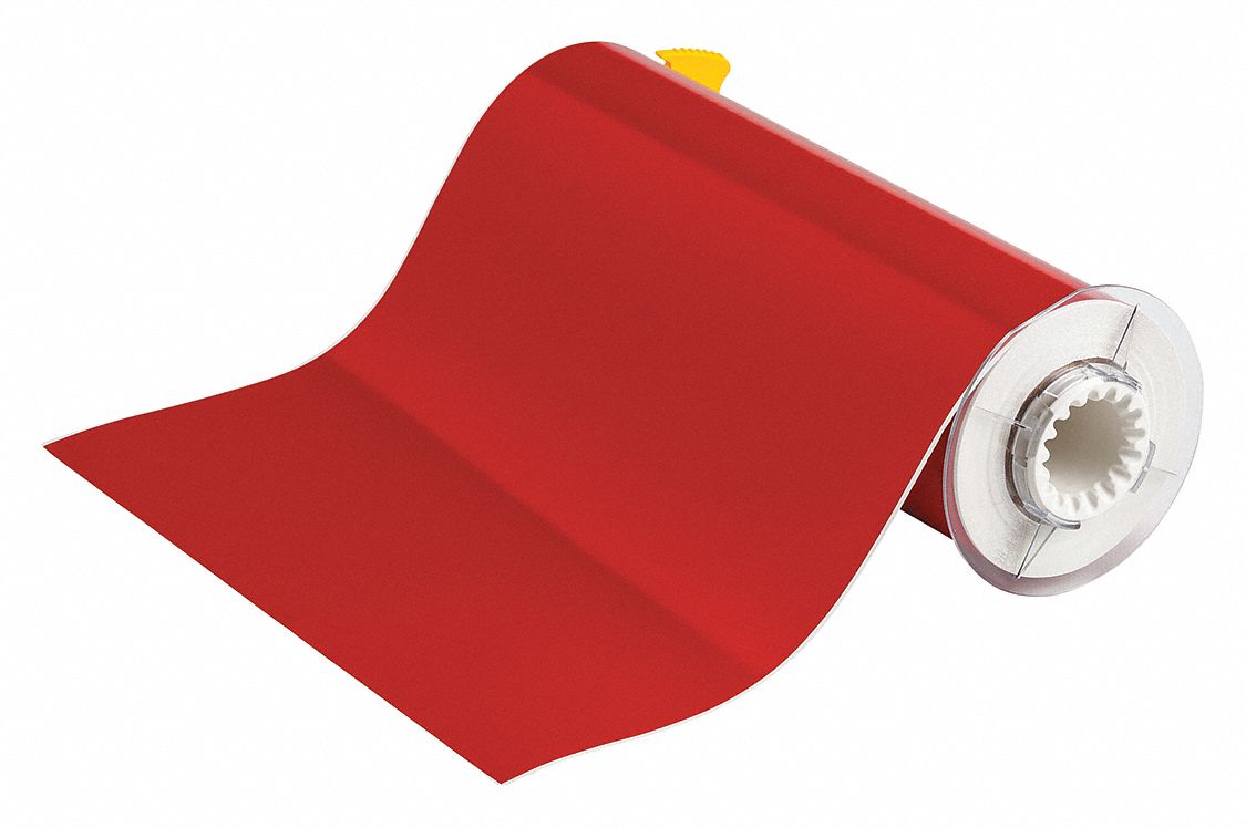 RUBAN POWERMRK VINYL ROUGE 10.125PO