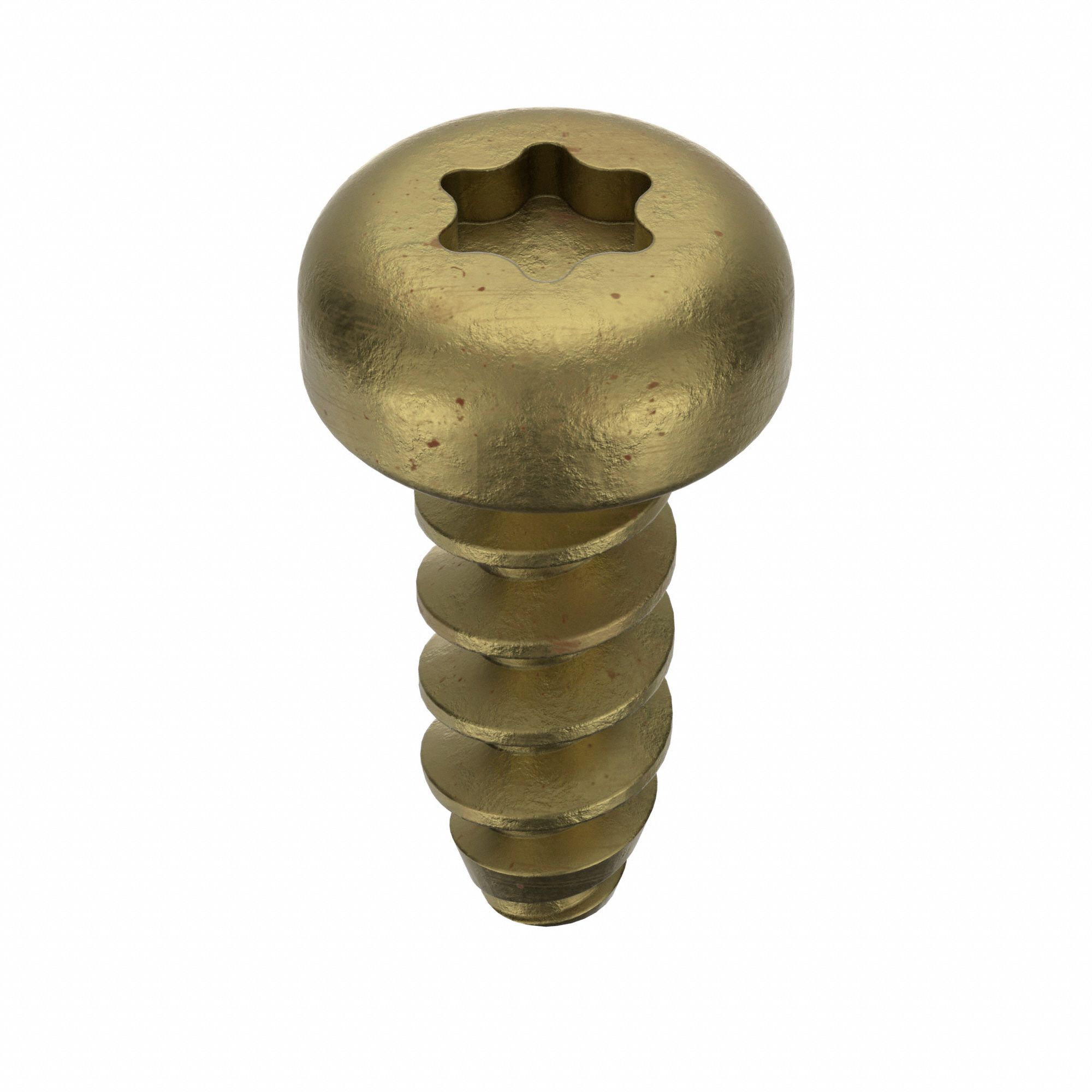 Thread Roll Screw, M2.2, Pan, 4.4mm L, PK10