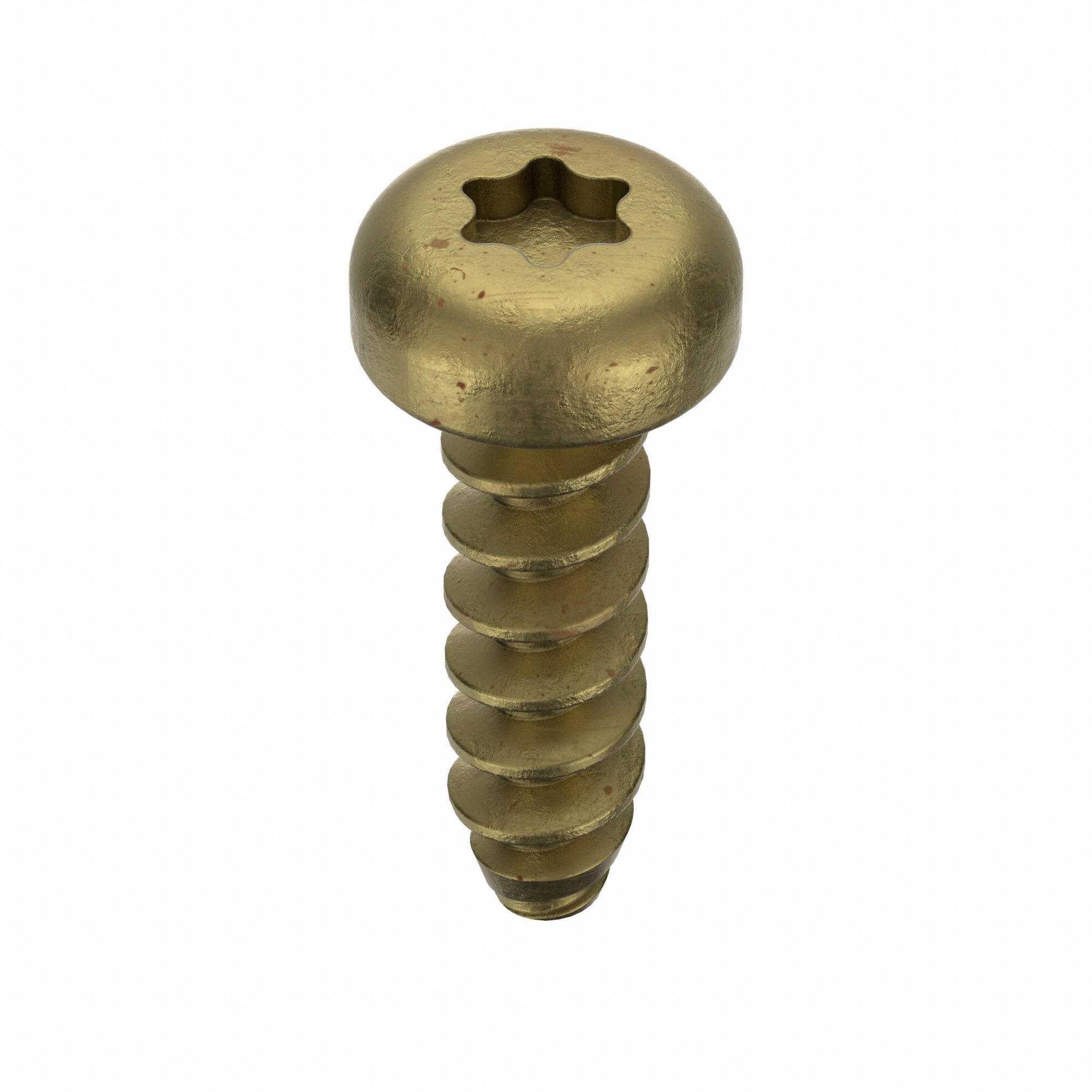 Thread Roll Screw, M2.2, Rnd, 6.4mm L, PK10