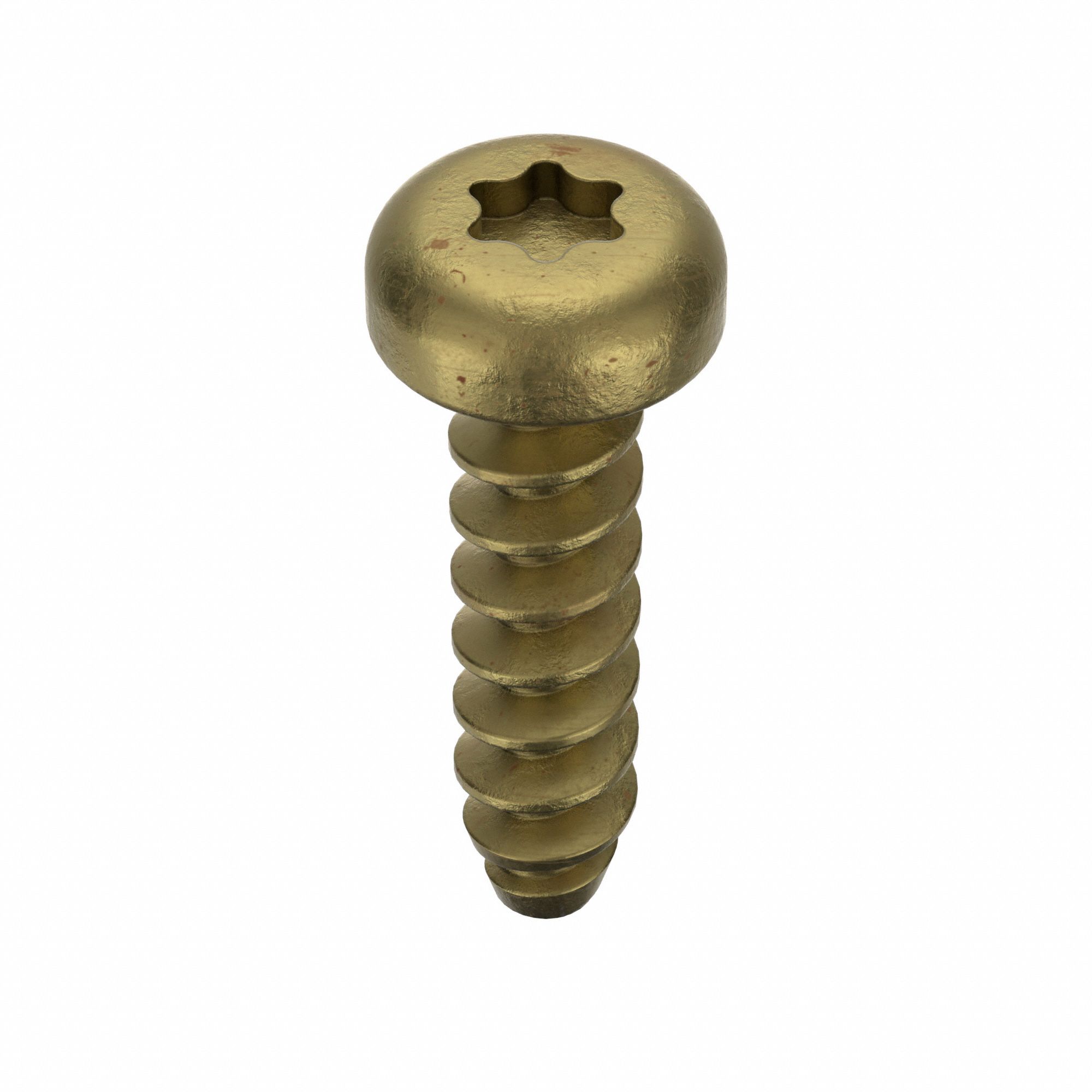 Thread Roll Screw, M3, Round, 9.9mm L, PK10