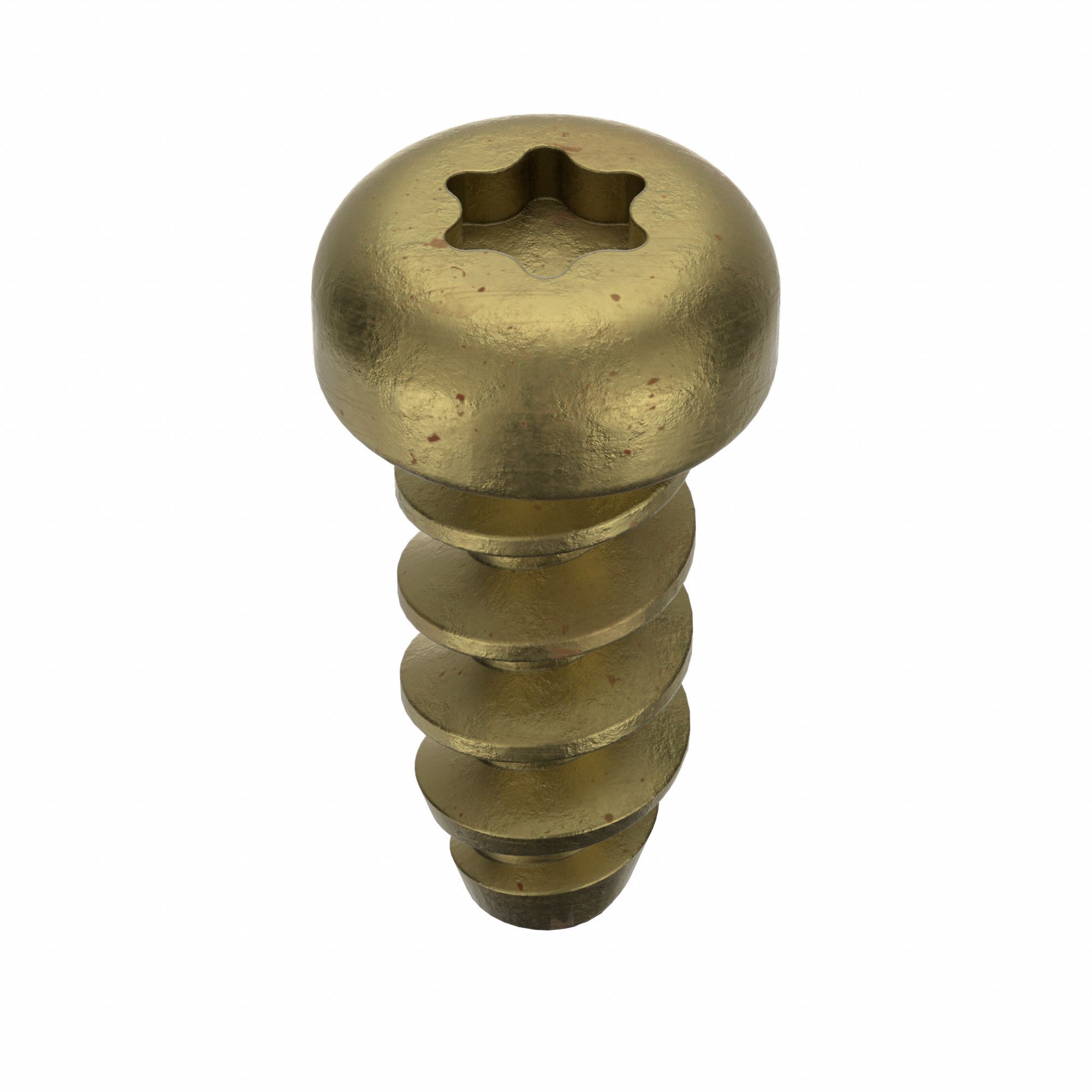 Thread Rolling Screw, M5, Pan, 8.9mm L, PK10