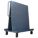 A-FRAME PEGBOARD TRUCK, ROUND, ¼ IN PEG HOLES, 30 IN X 54 IN X 57 IN, GREY