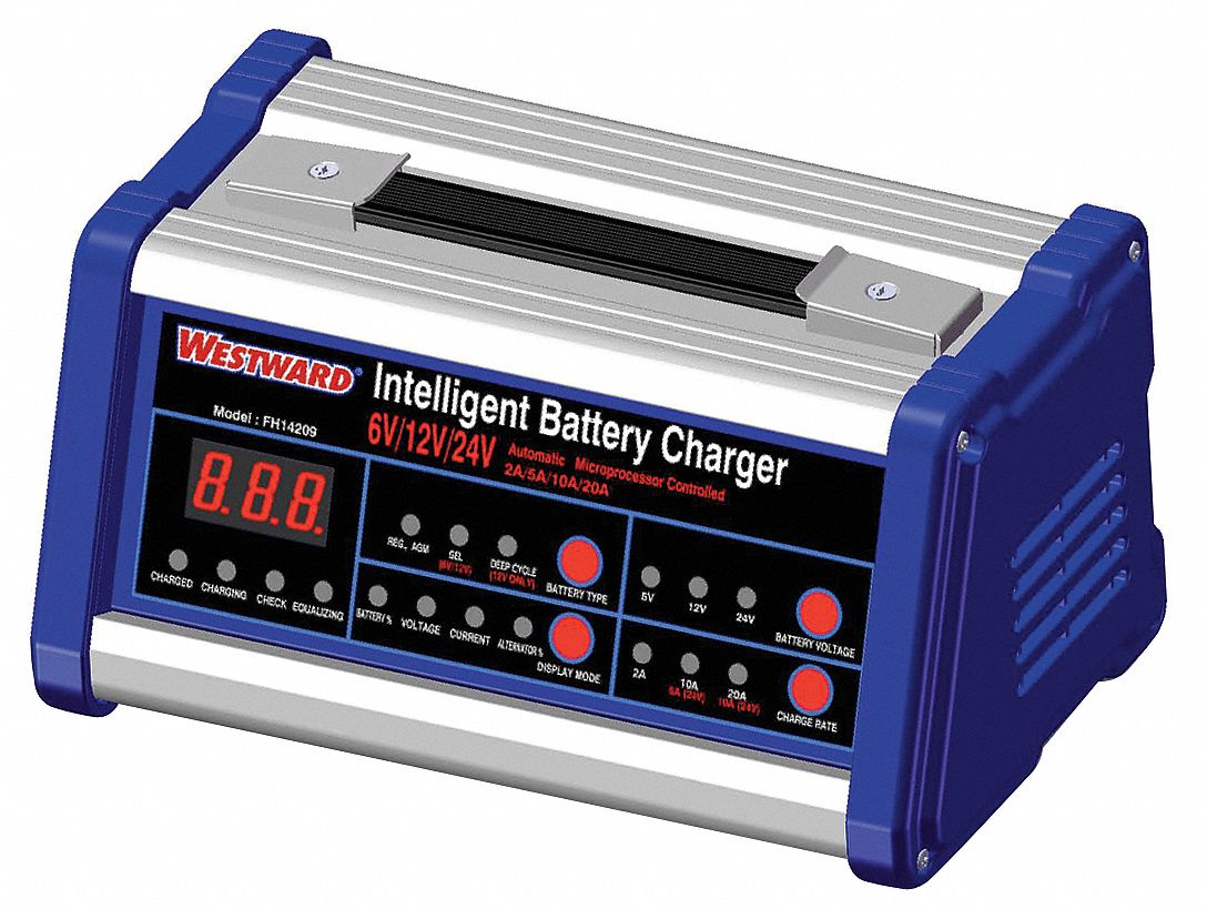 Chargeur de Batterie 24 Volts Chargeur de Batterie Intelligent