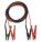 BOOSTER CABLE, CRIMPED, 4 AWG, SPRING CLAMP GRIP, 16 FT CABLE L, BLACK/ORANGE, 400 A