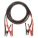 BOOSTER CABLE, CRIMPED, 6 AWG, SPRING CLAMP GRIP, 16 FT CABLE L, BLACK/ORANGE