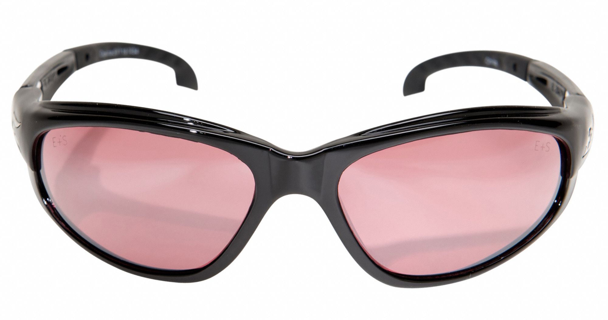 EDGE EYEWEAR Dakura ScratchResistant Safety Glasses , Rose Mirror Lens