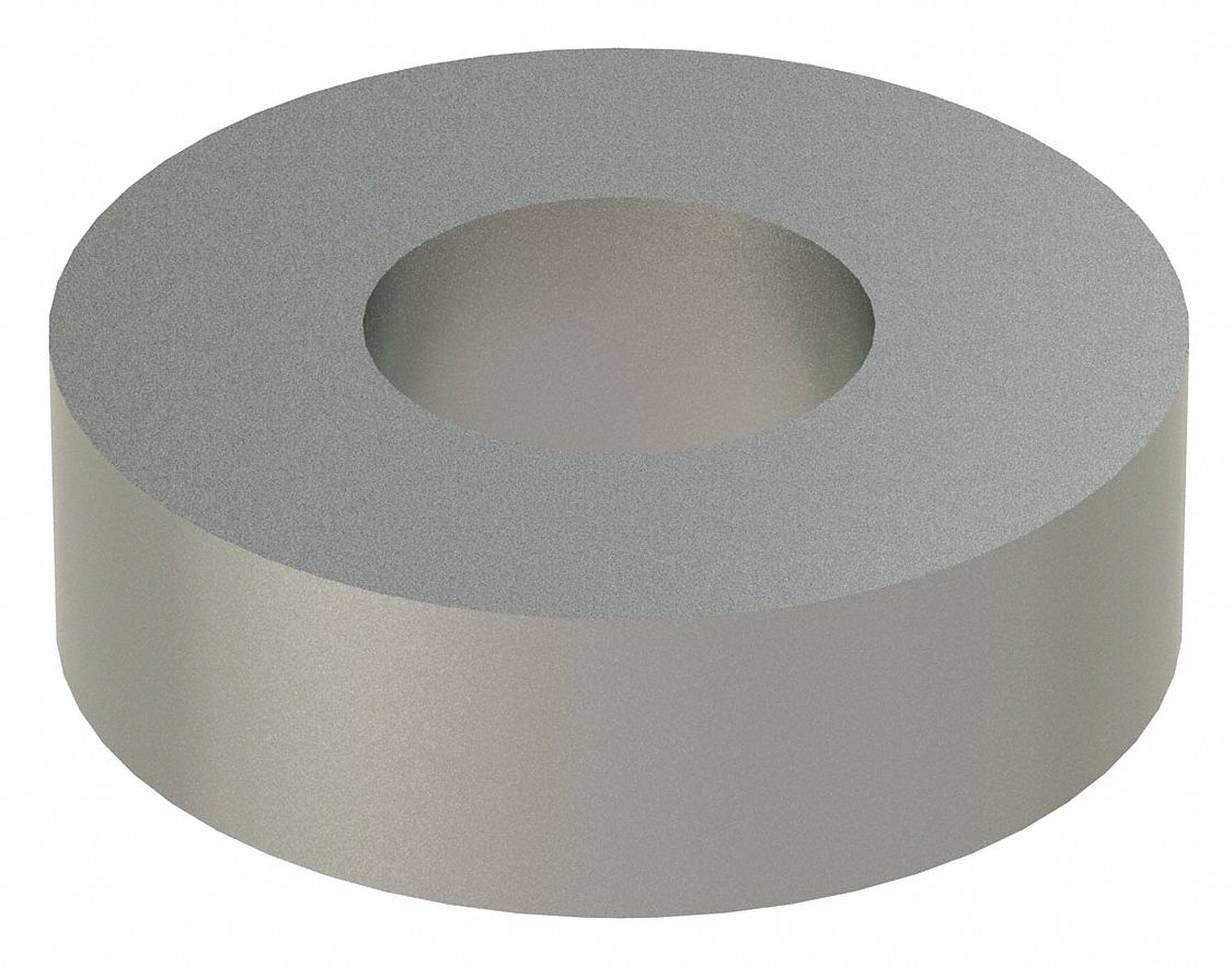 Flat Washer: 18-8, Stainless Steel, 1/4 in Screw Sz, 0.281 in In Dia, 5/8 in Out Dia, 18-8, 5 PK