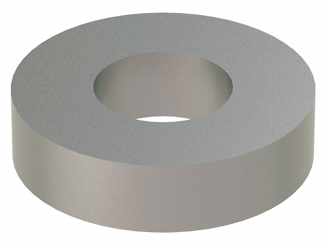 Flat Washer: 18-8, Stainless Steel, 5/16 in Screw Sz, 0.344 in In Dia, 3/4 in Out Dia, 18-8, 5 PK