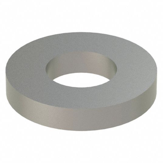 For Screw Size 1/2 in, Stainless Steel, Extra Thick Washer - 5RY36