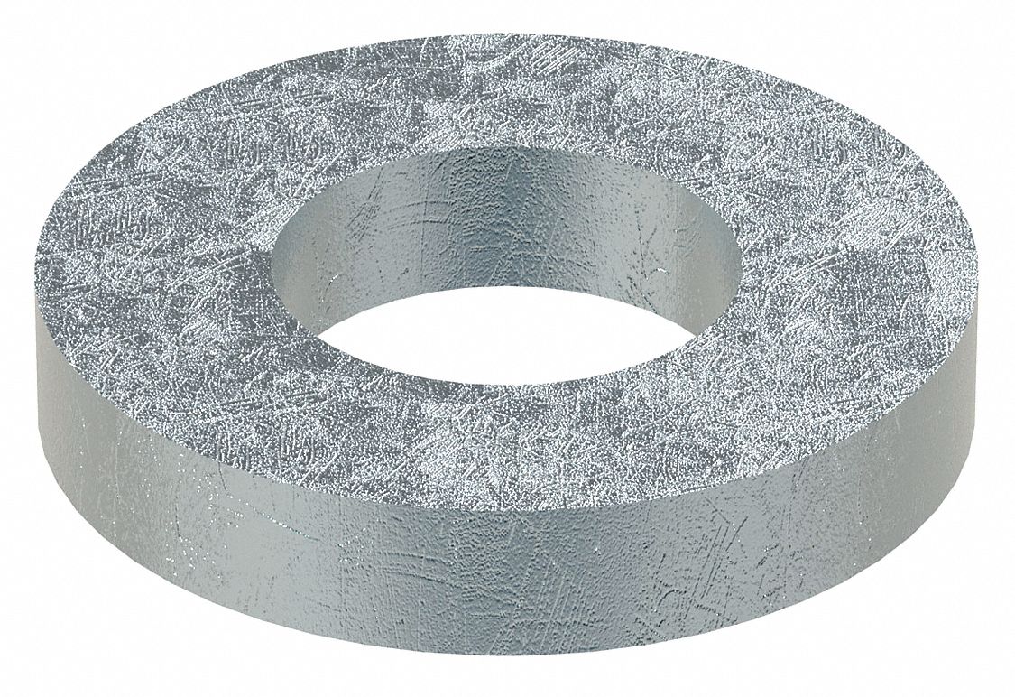 For Screw Size 5/8 in, Steel, Thick Washer - 5RY70|Z9276
