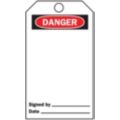 Blank & Pre-Printed Header Safety Tags