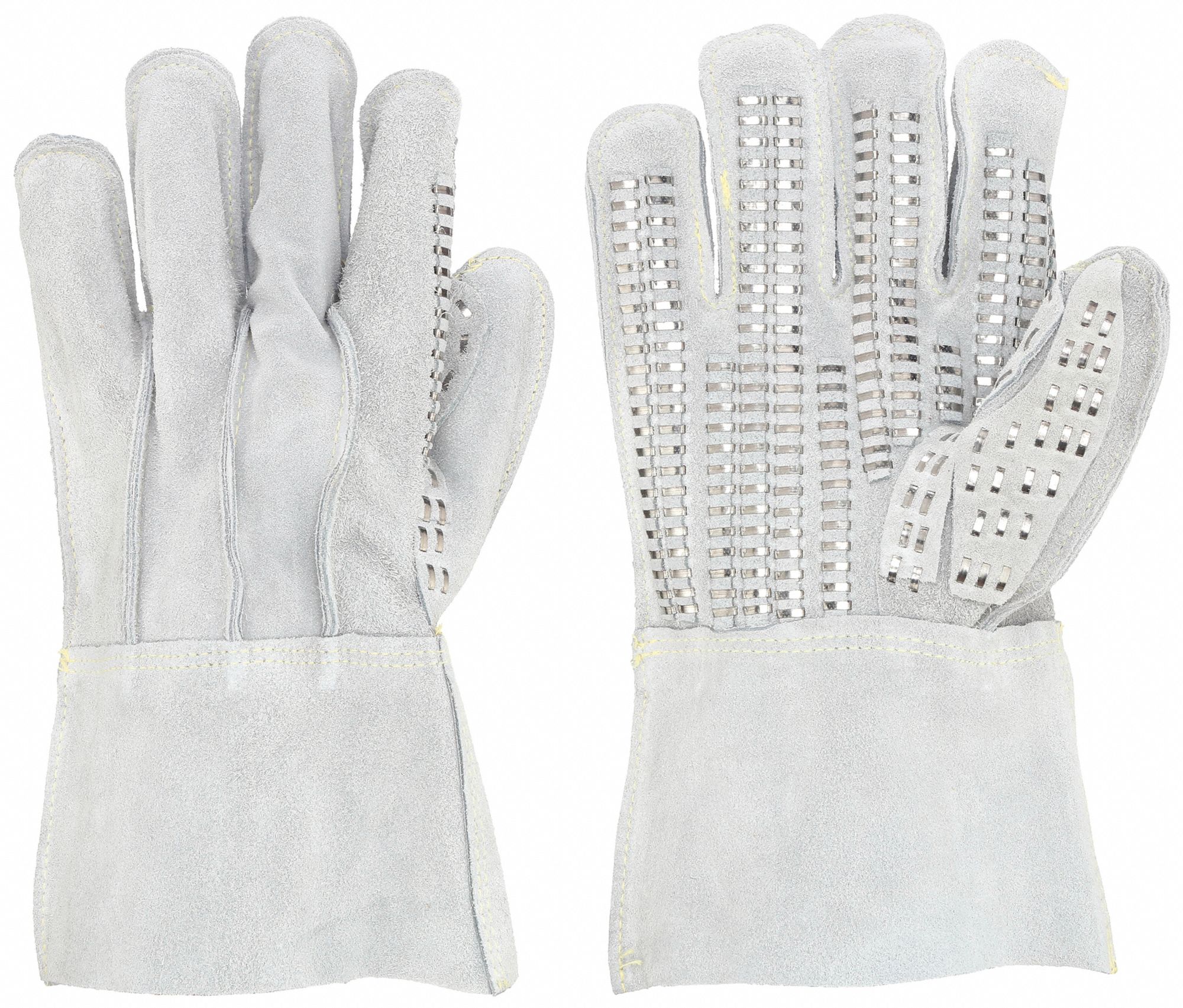 STEEL GRIP CUT-RESISTANT KNIT GLOVES, SIZE L, 1 PR - Leather Cut