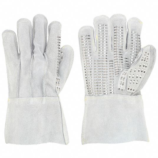 STEEL GRIP, L, 1, Knit Gloves - 5T395