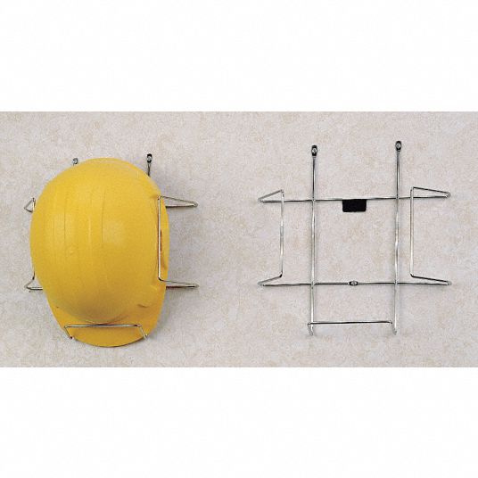 SIPCO PRODUCTS Hard Hat Rack 5T445STR2WM Grainger
