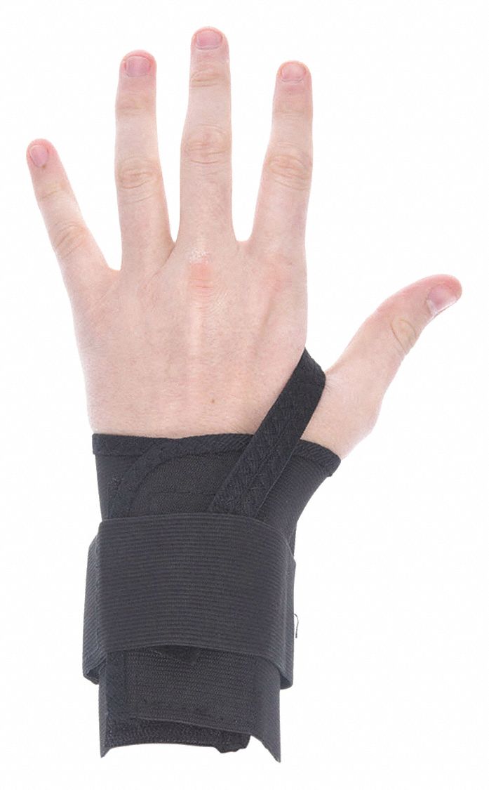 WRIST SUPPORT LEFT BLACK L