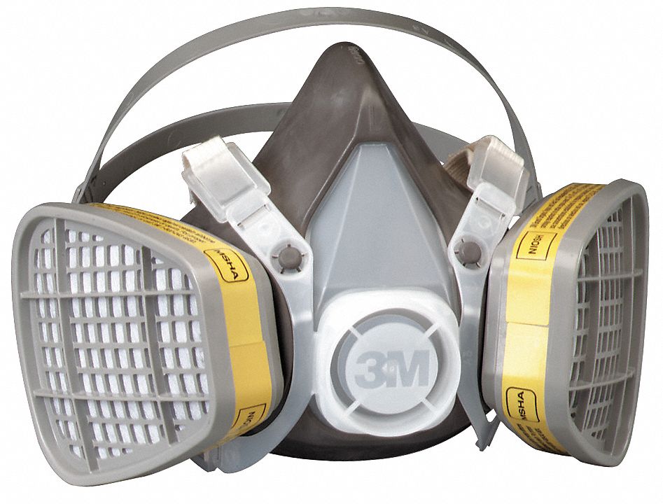 3m half face respirator