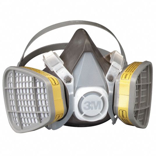 3M Half Mask Respirator Kit, 5000 Series, L - 5T569|5303 - Grainger