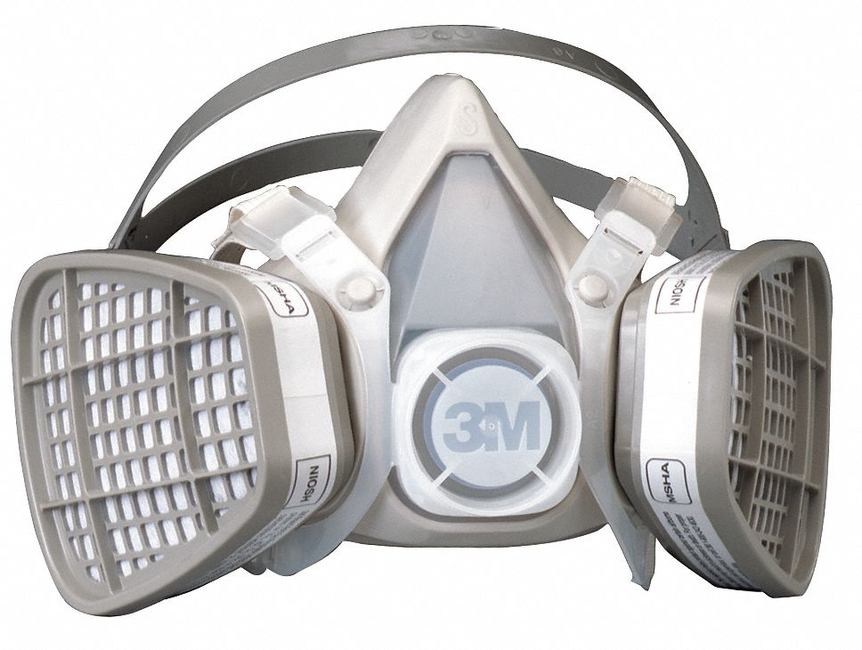 Half Mask Respirator, S - Grainger