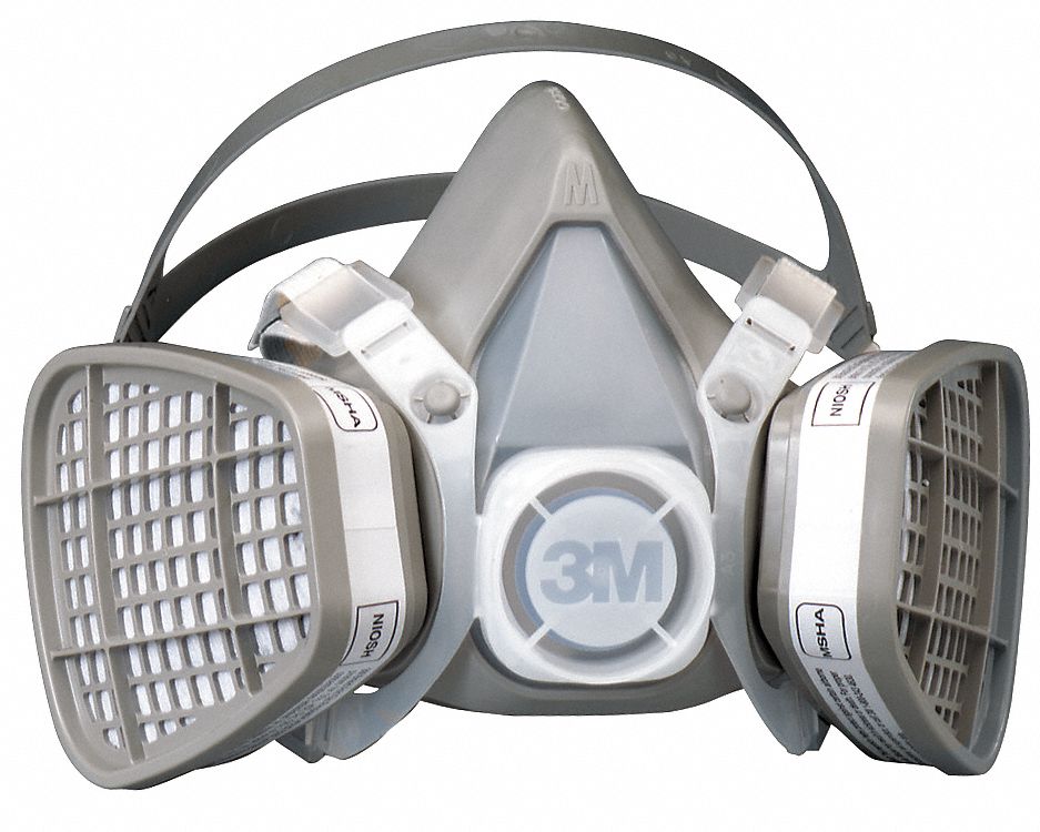 Half Mask Respirator, M - Grainger