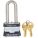 PADLOCK STL 1-1/2IN-4PIN 2INSHACKLE