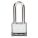 LOCKOUT PADLOCK, KEYED DIFFERENT, STEEL, STANDARD BODY, EXTENDED, BLACK