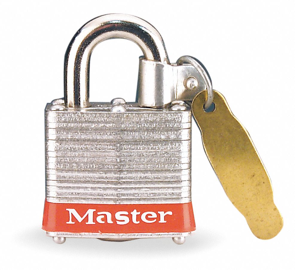 MASTER LOCK TAG BRASS WITH RING ATTACH 12/BG - 20365 - MST71TAG | 71TAG ...