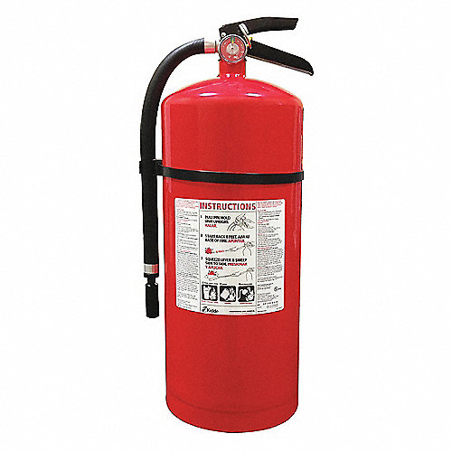 KIDDE Extintor de Incendios Clase ABC, Químico Seco, Capacidad 20 lb. - Extinguidores de Incendios - 5T903 | PRO20MP - México