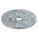 THICK FENDER WASHER, FOR ⅜ IN SCREW, STEEL, GRADE 2, ZINC PLATED, 0.406 IN ID, 5 PK