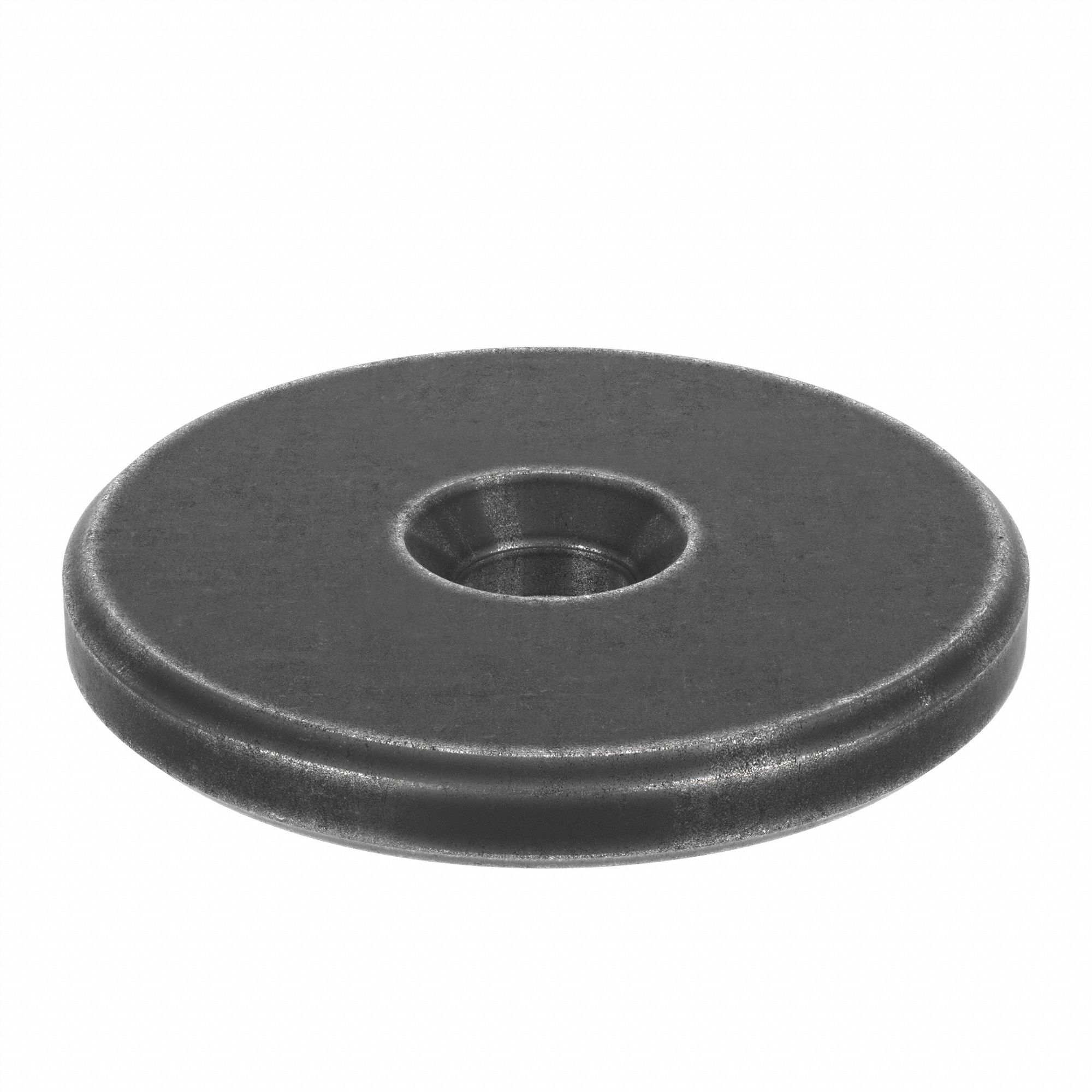 COUNTERSUNK WASHER, FOR M6 SCREW, STEEL, BLACK OXIDE, 6.4MM MAX ID, 45MM OUTSIDE DIA