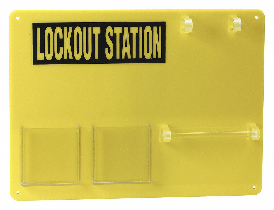 Lockout Board: Lockout Board, No Padlocks, Lockout Board, Lockout Board