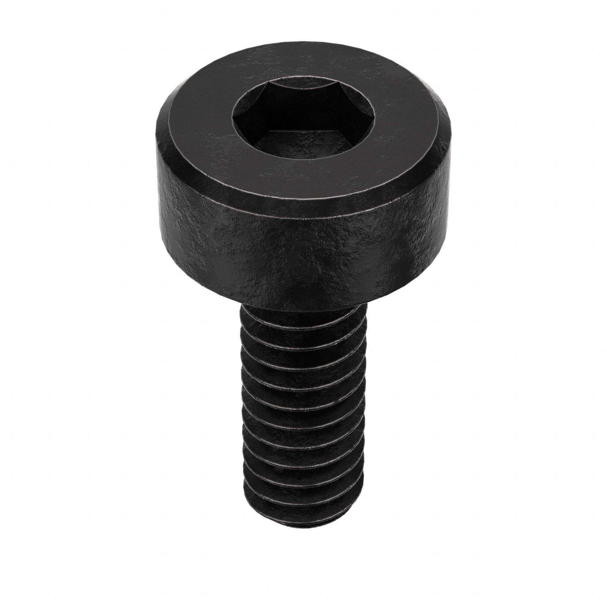 Socket Head Cap Screw: #2-56 Thread Size, 1/4 in Lg, Std, Black Oxide, Alloy Steel, 100 PK