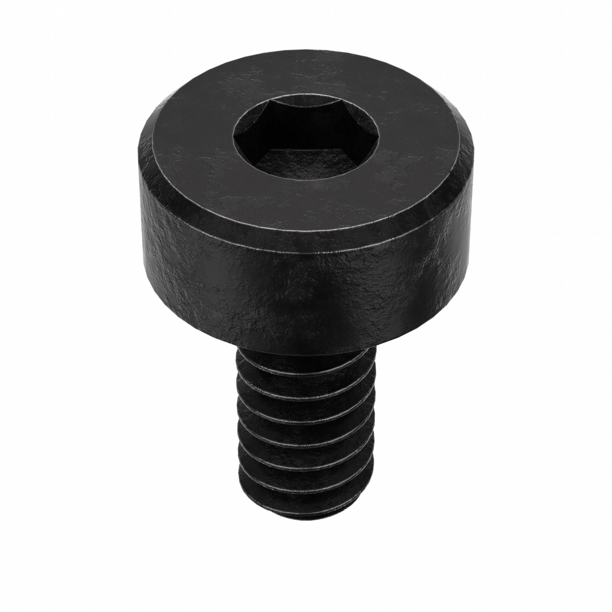 Socket Head Cap Screw: #4-40 Thread Size, 1/4 in Lg, Std, Black Oxide, Alloy Steel, 100 PK