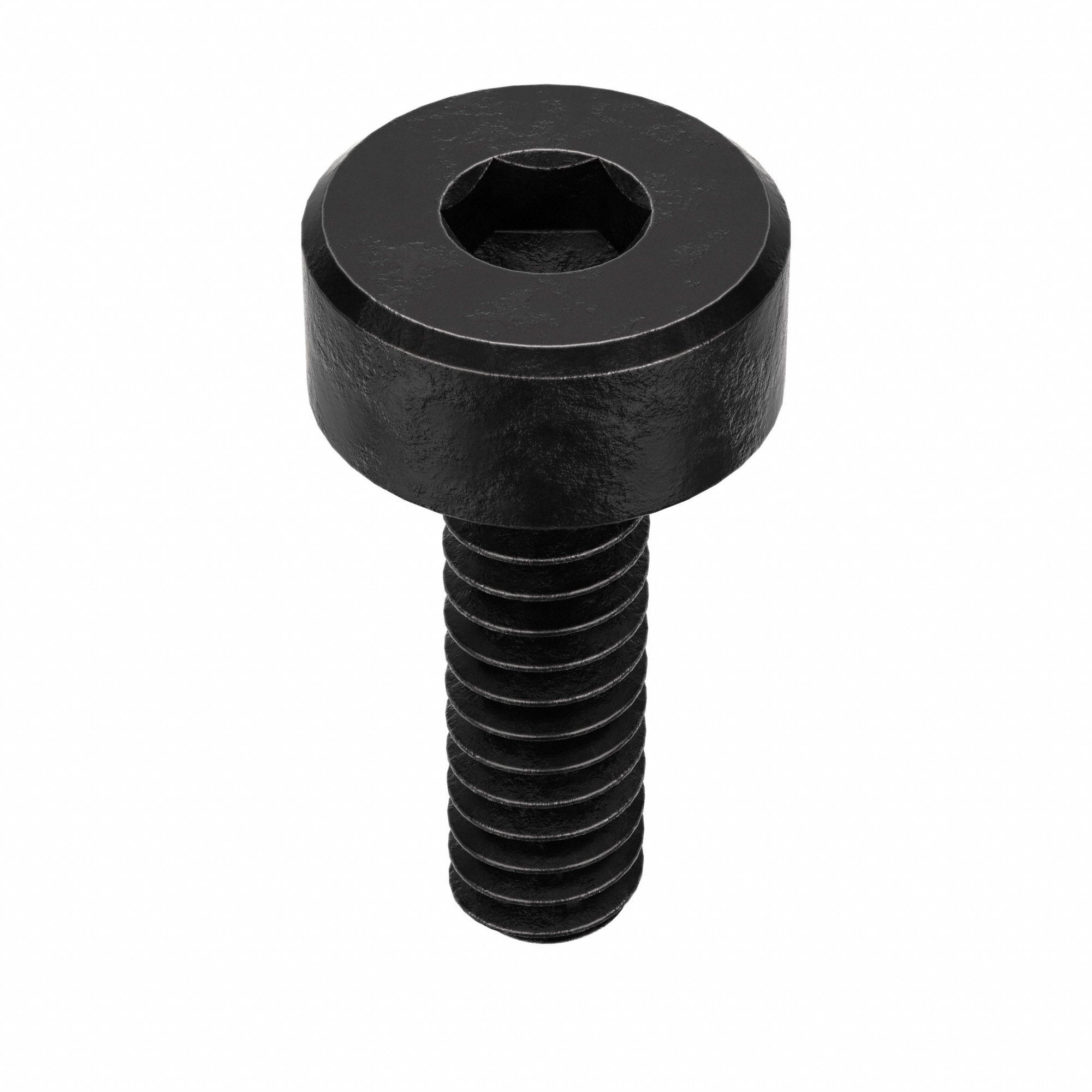 Socket Head Cap Screw: #4-40 Thread Size, 3/8 in Lg, Std, Black Oxide, Alloy Steel, 100 PK