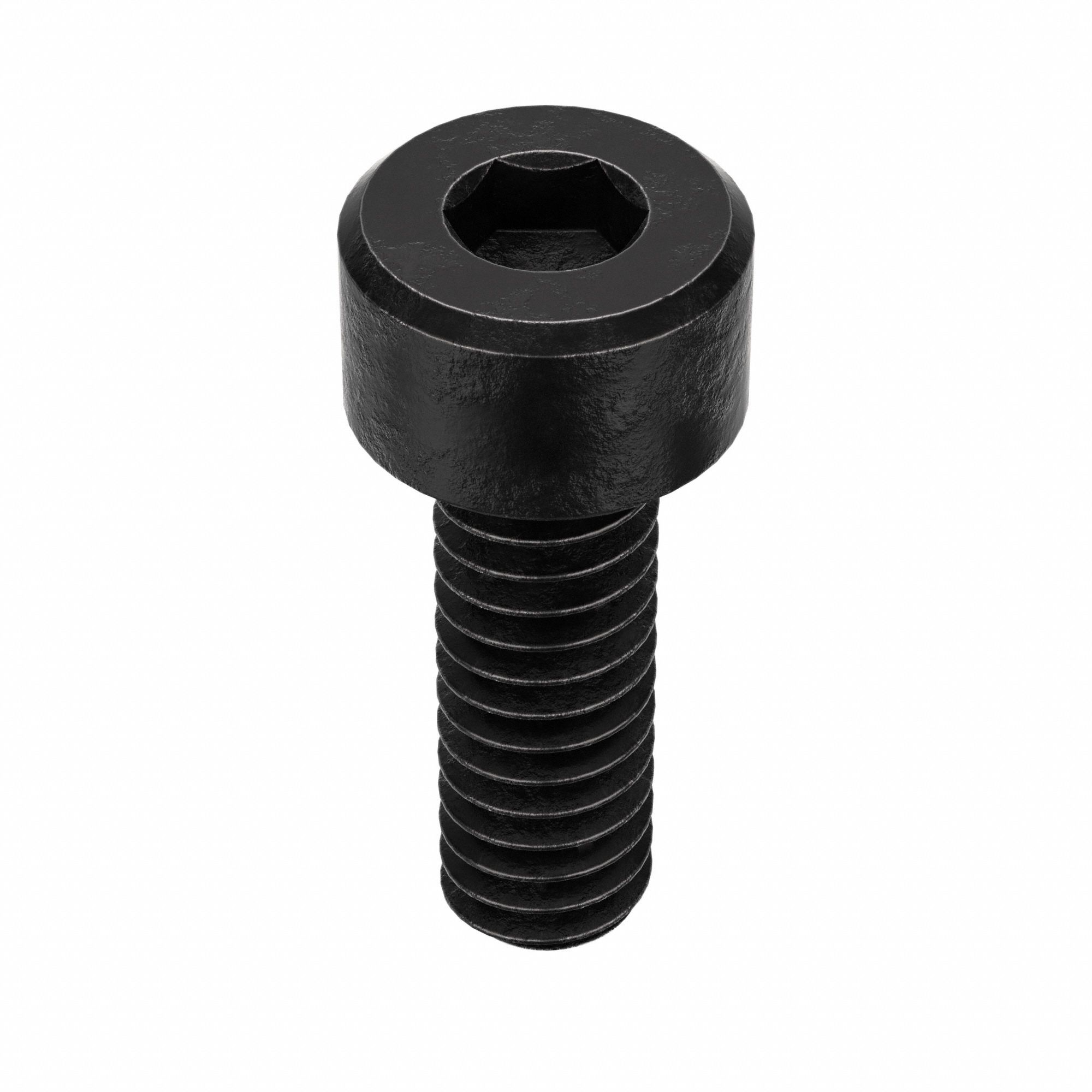 Socket Head Cap Screw: #5-40 Thread Size, 3/8 in Lg, Std, Black Oxide, Alloy Steel, 100 PK